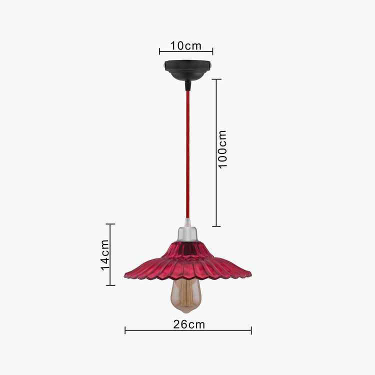 HOMESAKE Glass Ceiling Lamp