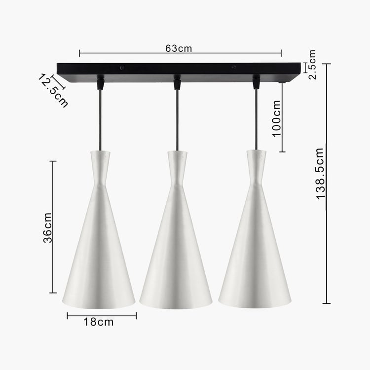 HOMESAKE Metal Cluster Ceiling Lamp