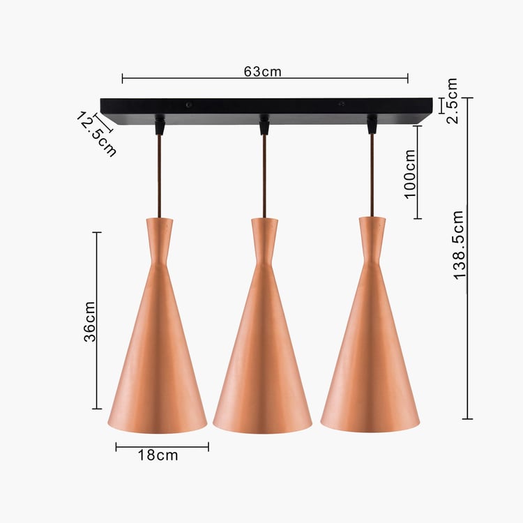 HOMESAKE Metal Cluster Ceiling Lamp