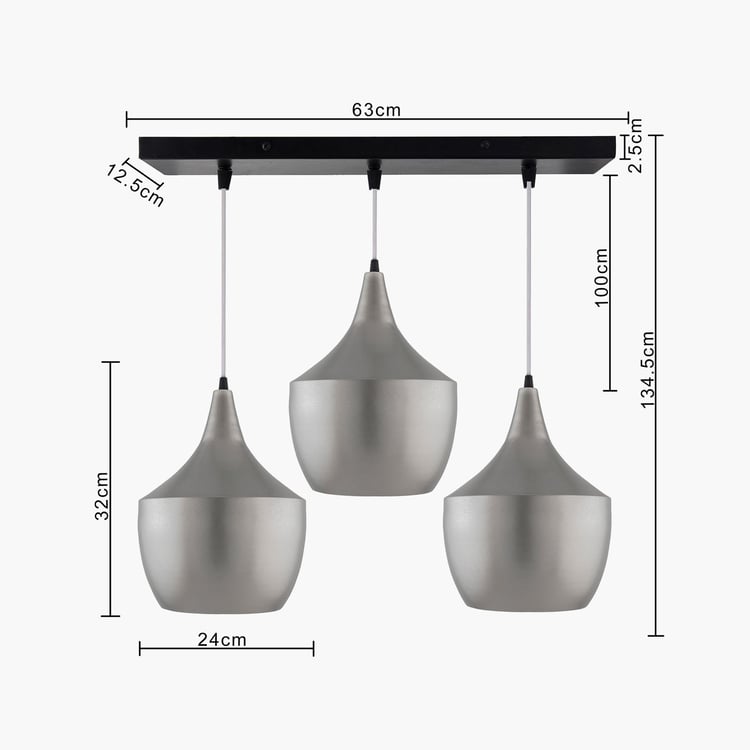 HOMESAKE Metal Cluster Ceiling Lamp