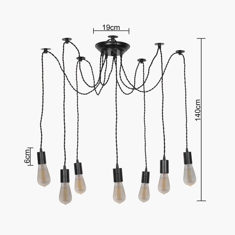 HOMESAKE Metal Cluster Ceiling Lamp