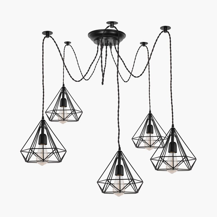 HOMESAKE Metal Cluster Ceiling Lamp