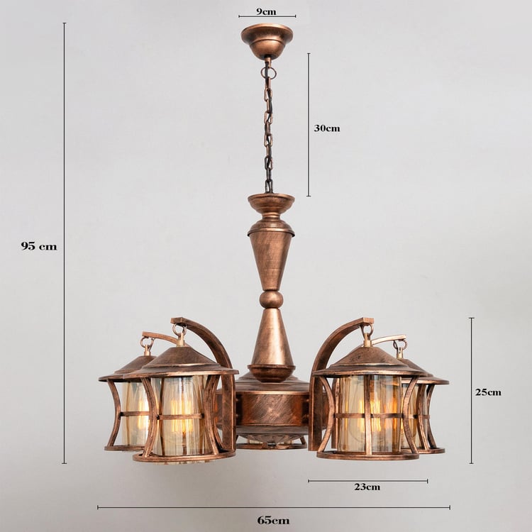 HOMESAKE Metal Cluster Ceiling Lamp