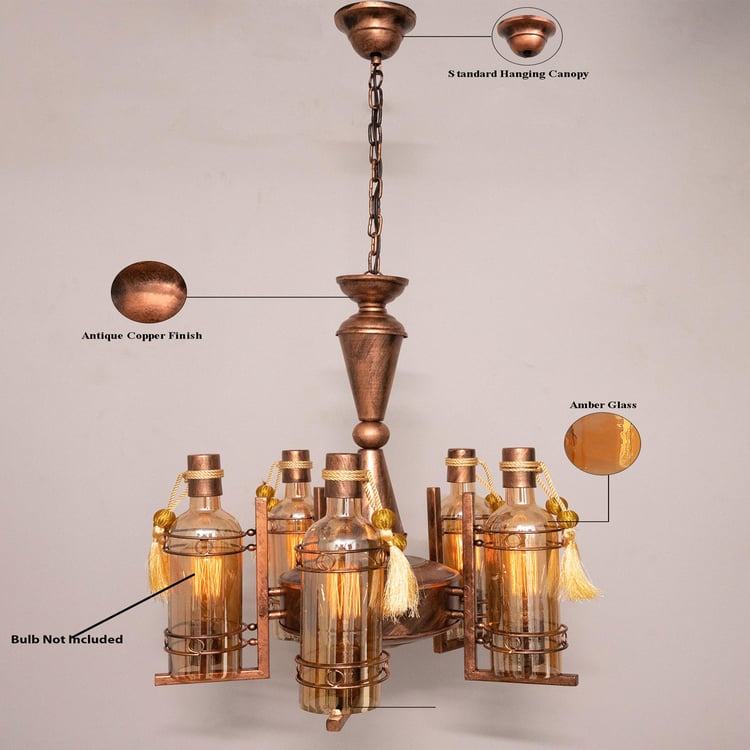 HOMESAKE Metal Cluster Ceiling Lamp