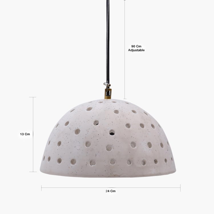 HOMESAKE Ceramic Ceiling Lamp