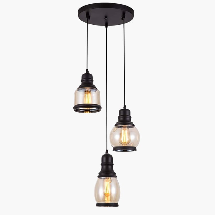 HOMESAKE Glass Cluster Ceiling Lamp