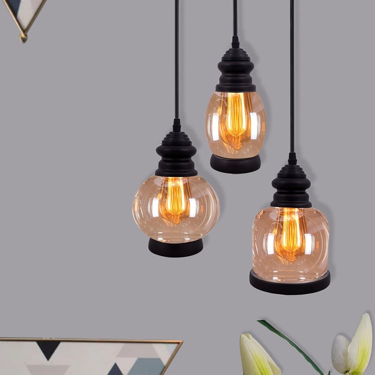 HOMESAKE Glass Cluster Ceiling Lamp