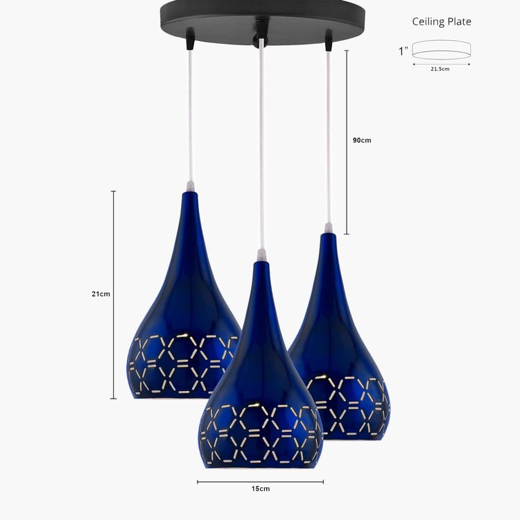 HOMESAKE Metal Cluster Ceiling Lamp