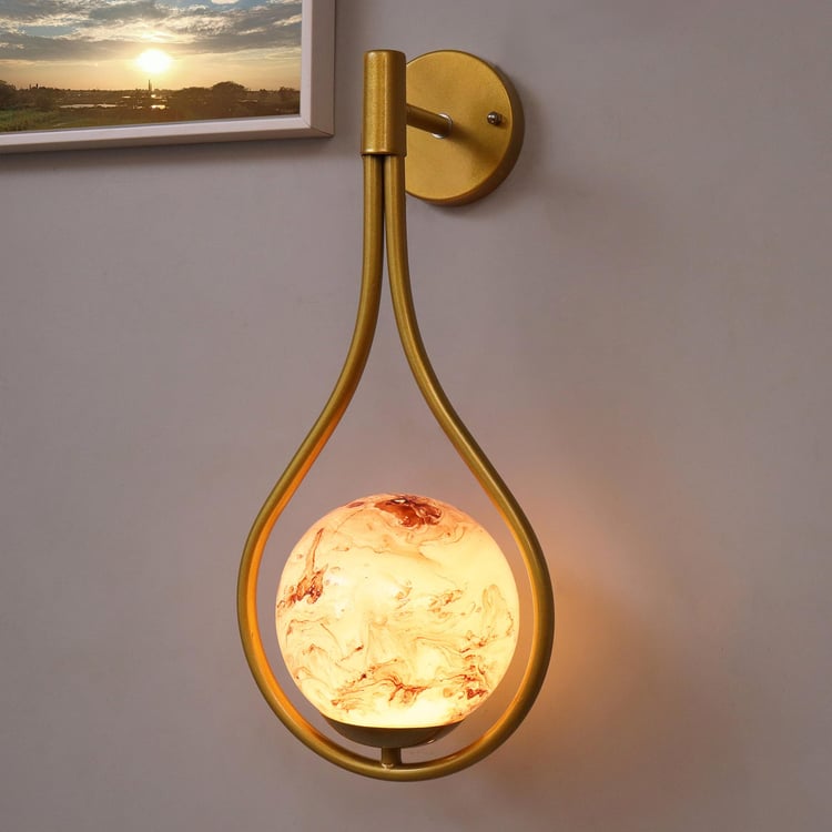 HOMESAKE Metal Wall Lamp