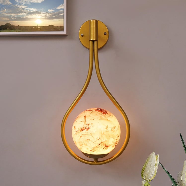 HOMESAKE Metal Wall Lamp