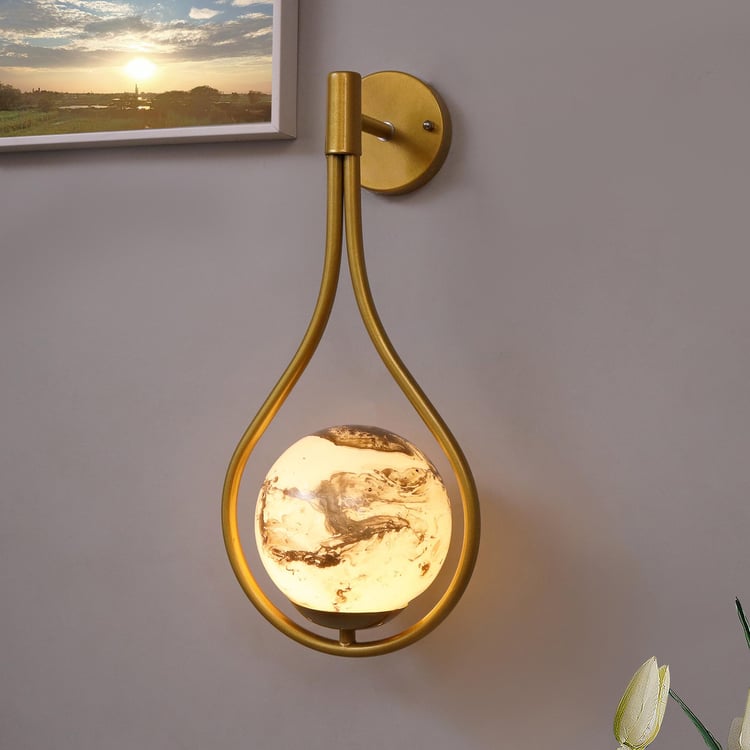 HOMESAKE Metal Wall Lamp