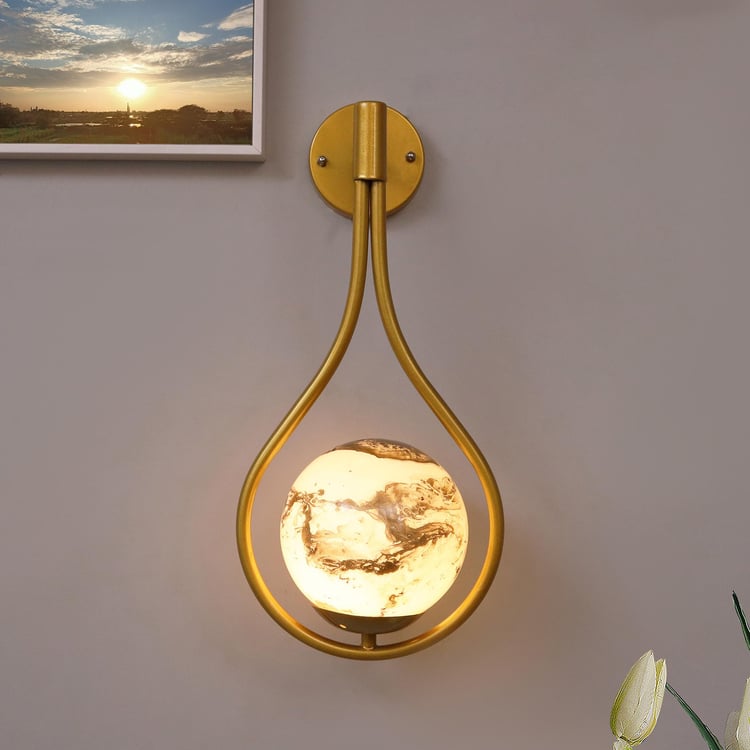 HOMESAKE Metal Wall Lamp