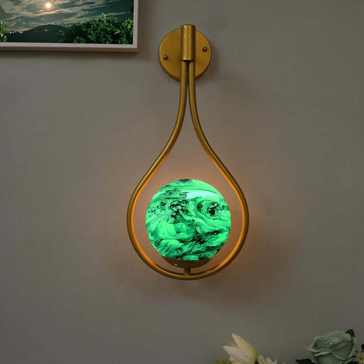 HOMESAKE Metal Wall Lamp