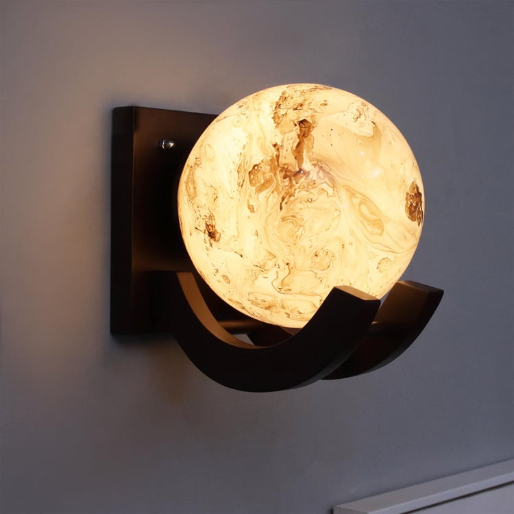 HOMESAKE Wooden Wall Lamp