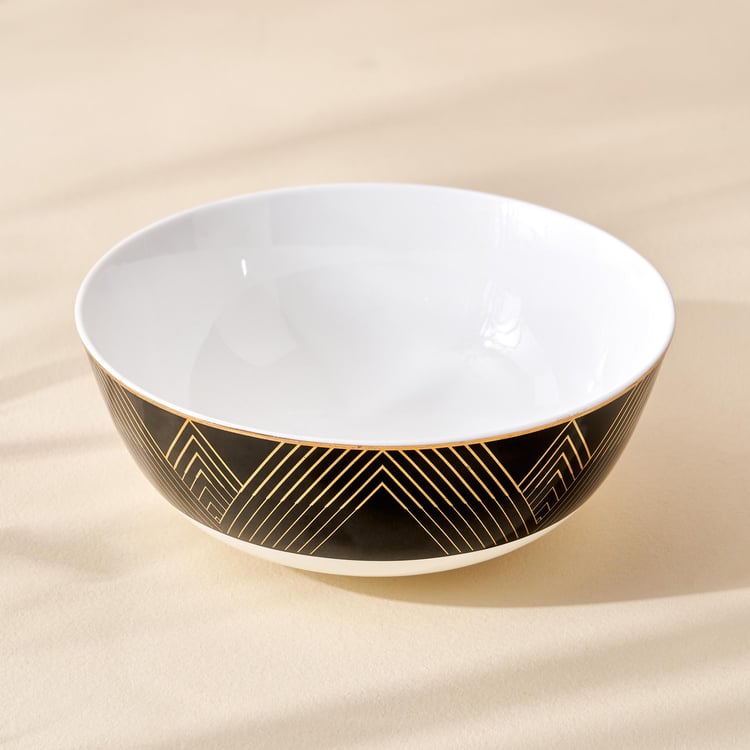 Blanco Bone China Printed Serving Bowl - 1.2L