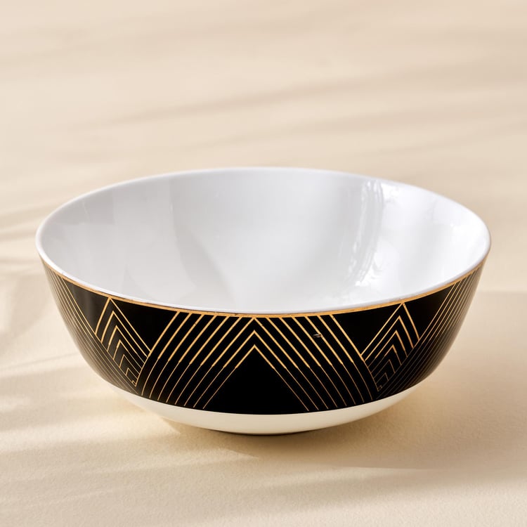 Blanco Bone China Printed Serving Bowl - 1.2L