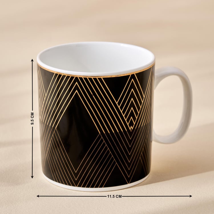 Blanco Bone China Printed Coffee Mug - 400ml