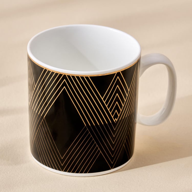 Blanco Bone China Printed Coffee Mug - 400ml