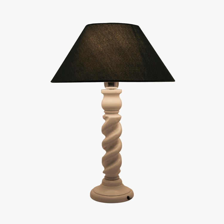 HOMESAKE Wooden Table Lamp