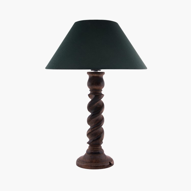 HOMESAKE Wooden Table Lamp