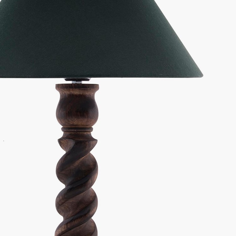 HOMESAKE Wooden Table Lamp