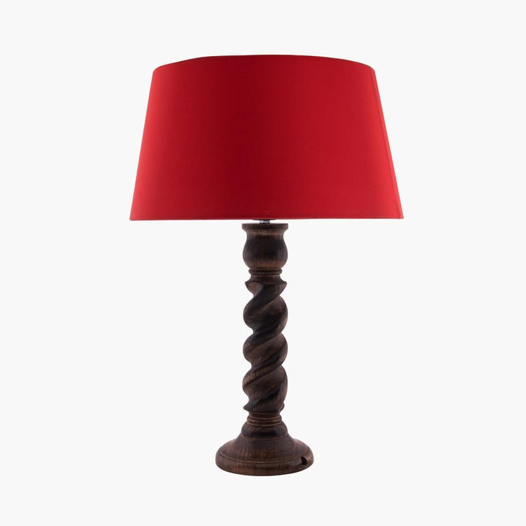 HOMESAKE Wooden Table Lamp