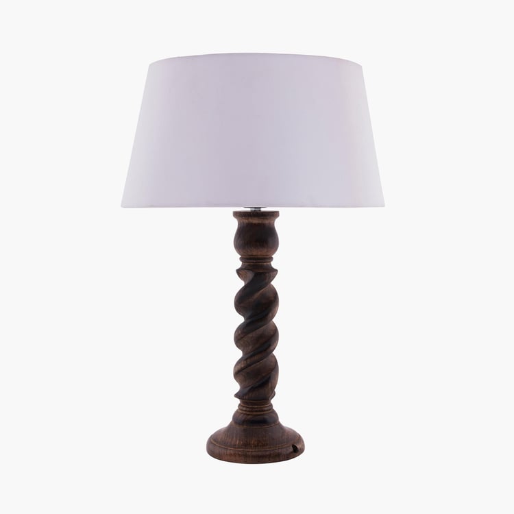 HOMESAKE Wooden Table Lamp