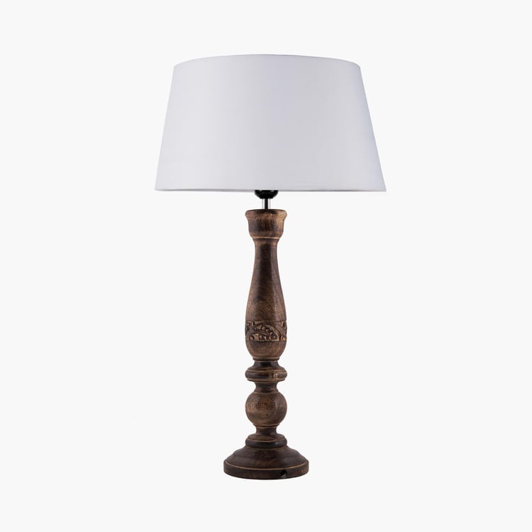 HOMESAKE Wooden Table Lamp