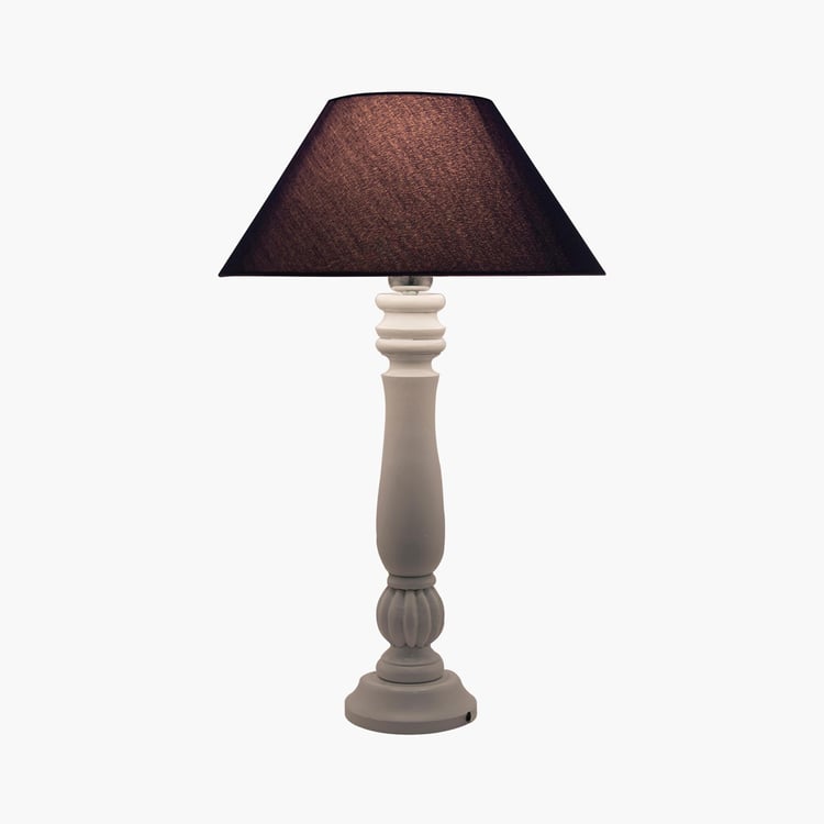 HOMESAKE Wooden Table Lamp