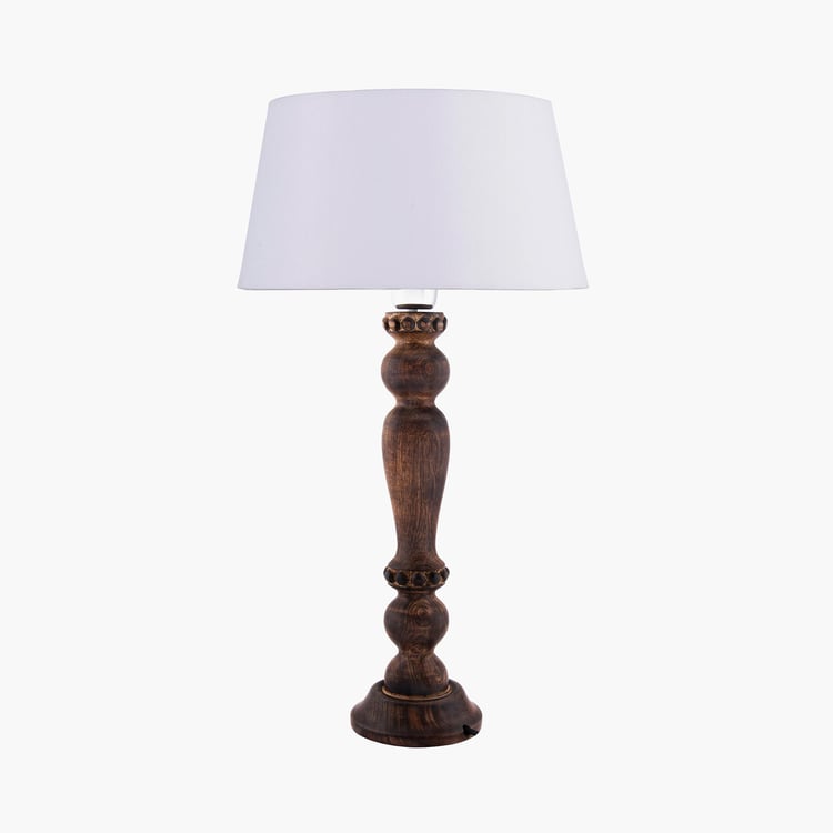 HOMESAKE Wooden Table Lamp