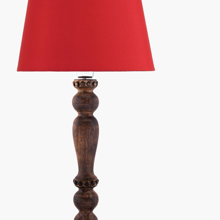 HOMESAKE Wooden Table Lamp