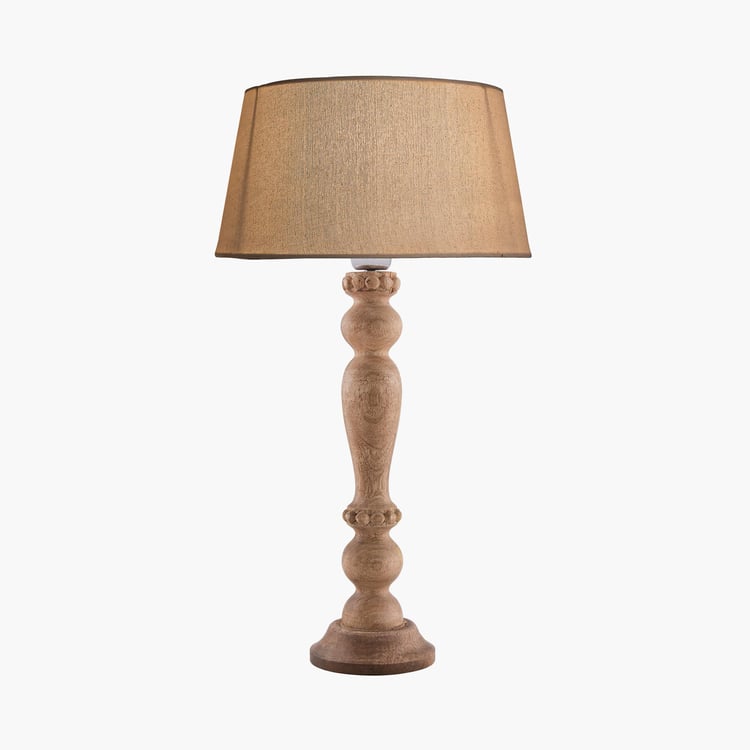 HOMESAKE Wooden Table Lamp