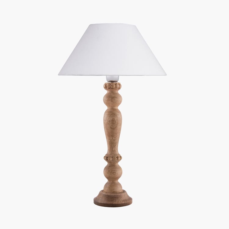 HOMESAKE Wooden Table Lamp