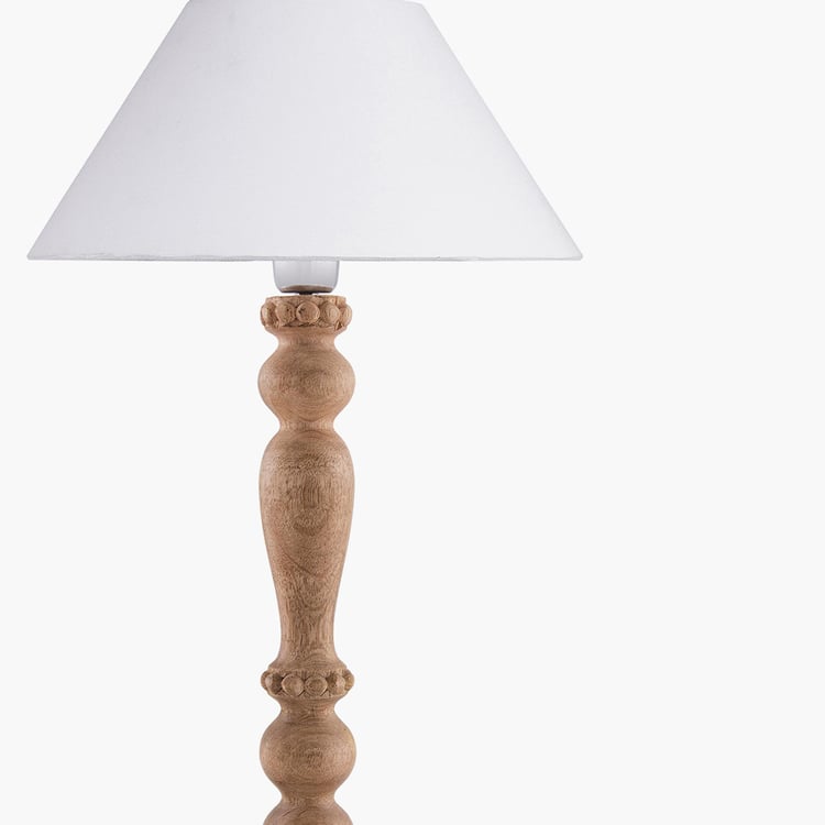 HOMESAKE Wooden Table Lamp