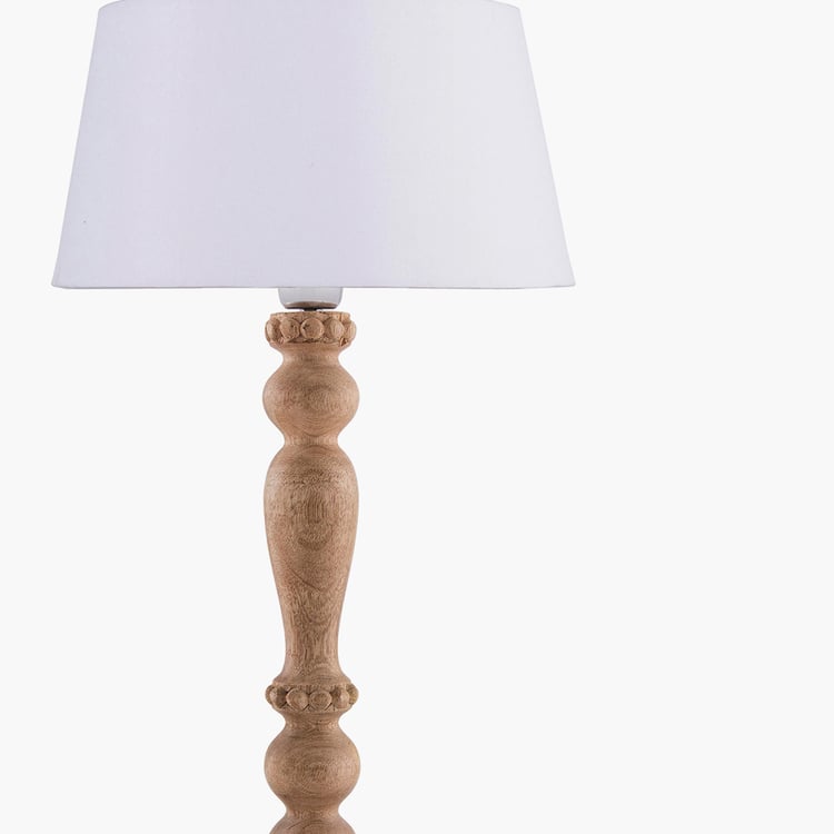 HOMESAKE Wooden Table Lamp