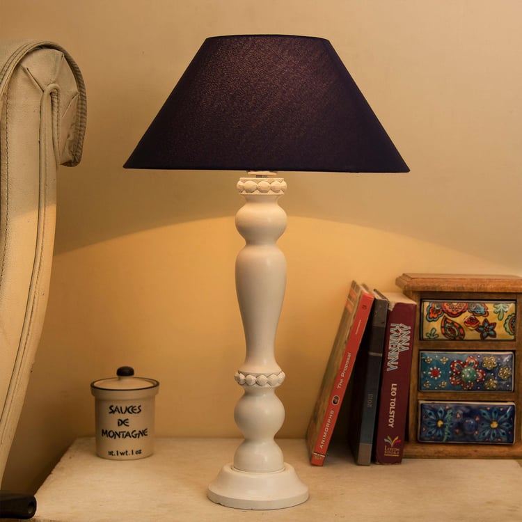 HOMESAKE Wooden Table Lamp