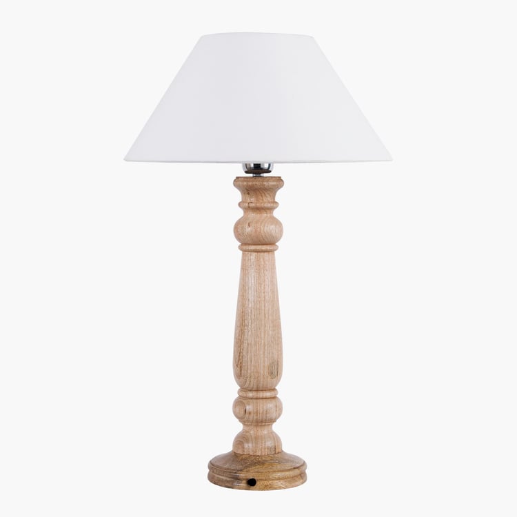 HOMESAKE Wooden Table Lamp