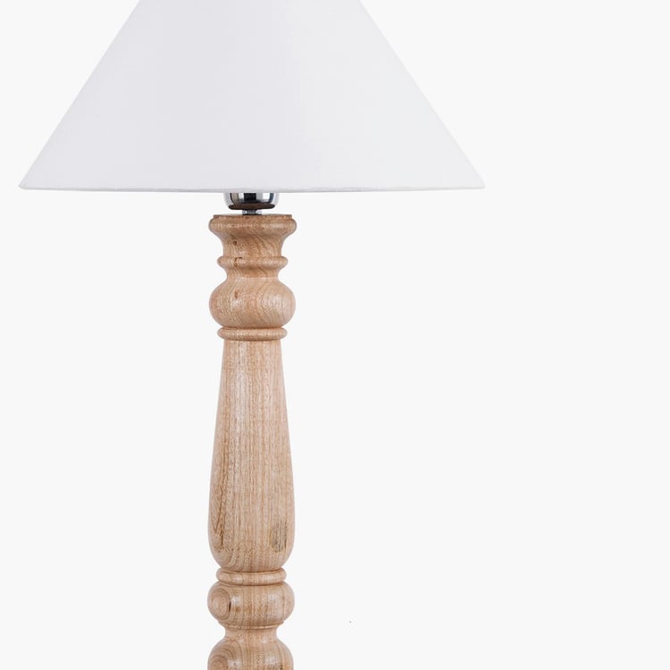 HOMESAKE Wooden Table Lamp