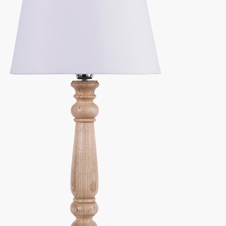 HOMESAKE Wooden Table Lamp