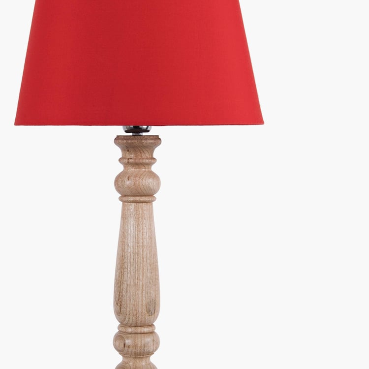 HOMESAKE Wooden Table Lamp