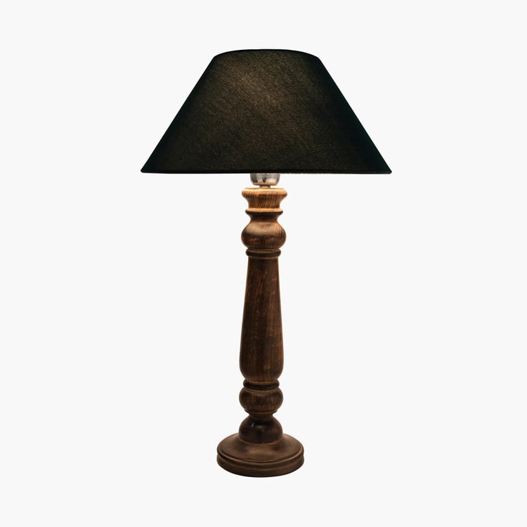 HOMESAKE Wooden Table Lamp