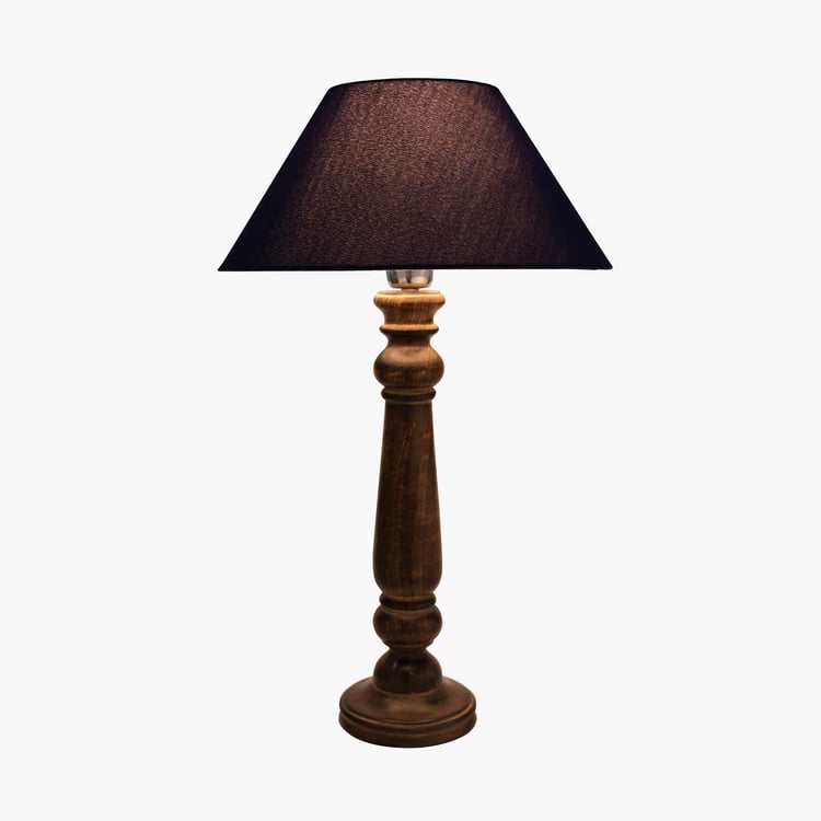 HOMESAKE Wooden Table Lamp