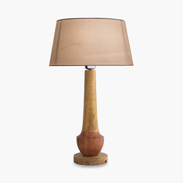 HOMESAKE Wooden Table Lamp