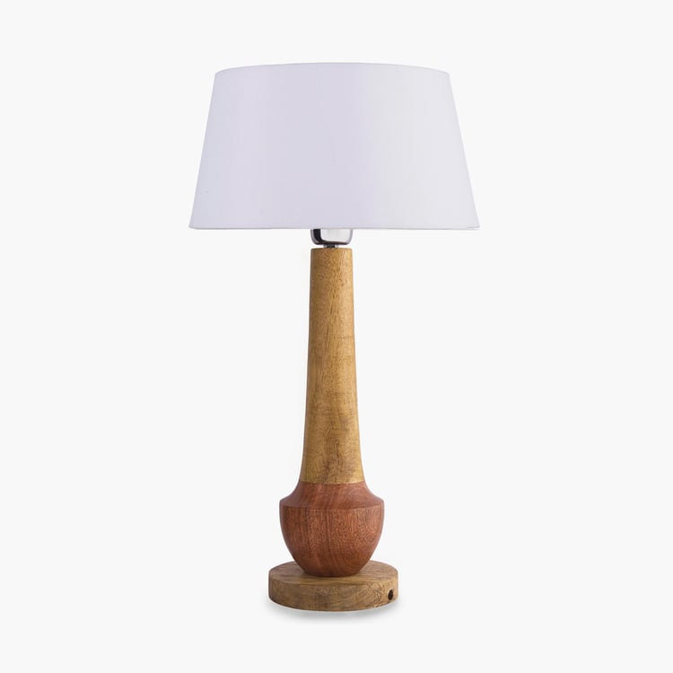 HOMESAKE Wooden Table Lamp