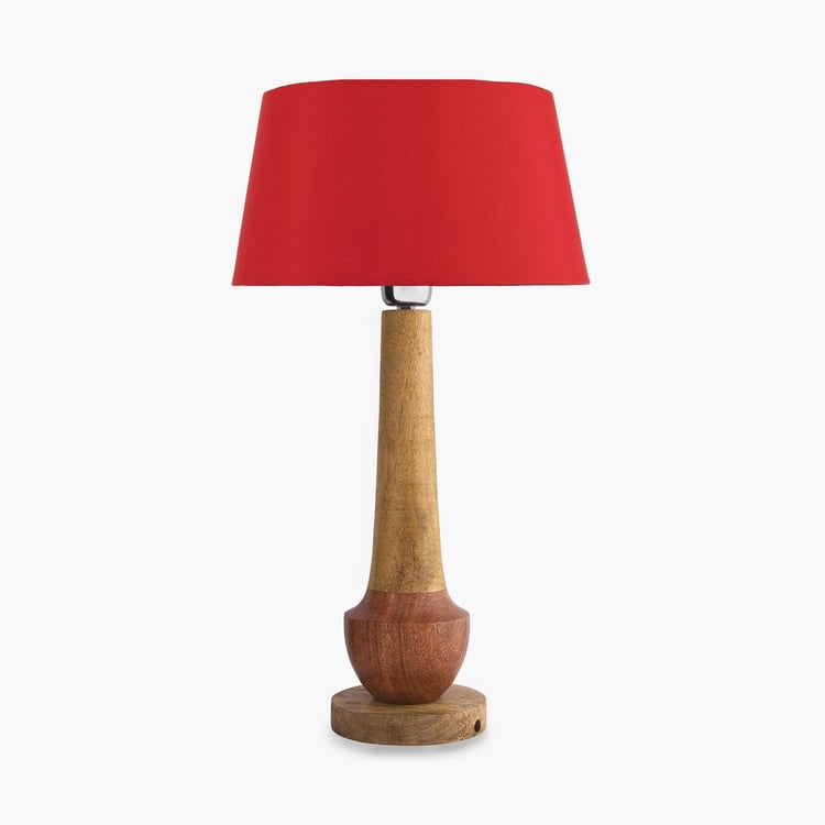 HOMESAKE Wooden Table Lamp