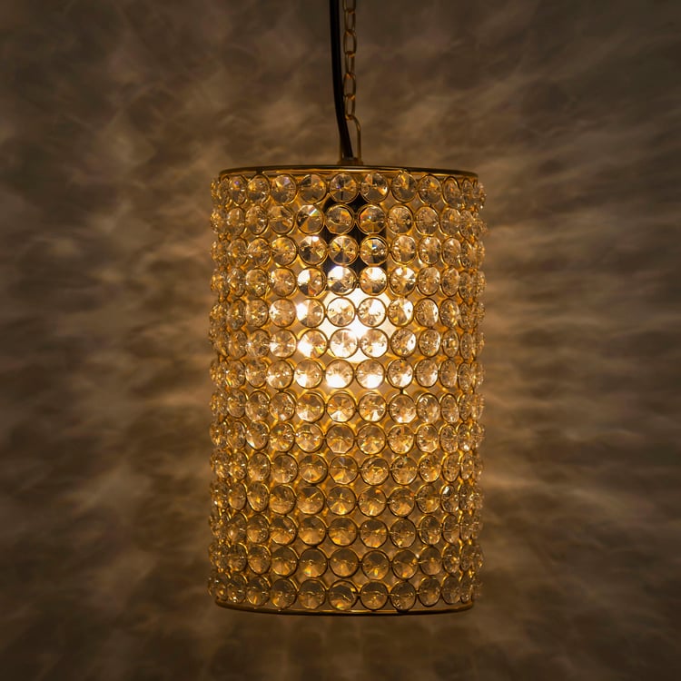 HOMESAKE Crystal Ceiling Lamp