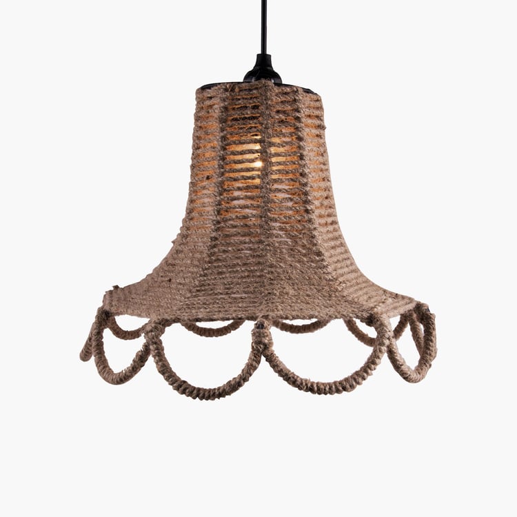 HOMESAKE Jute Ceiling Lamp