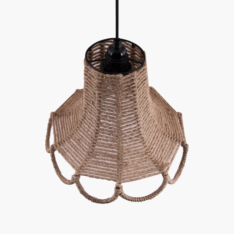 HOMESAKE Jute Ceiling Lamp