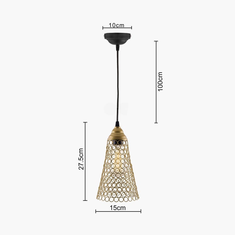 HOMESAKE Metal Ceiling Lamp