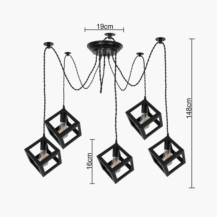 HOMESAKE Metal Cluster Ceiling  Lamp